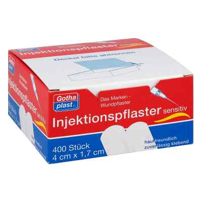Gothaplast Injektionspfl.sensitiv 1,7x4 cm 400 stk von Gothaplast GmbH PZN 04114025