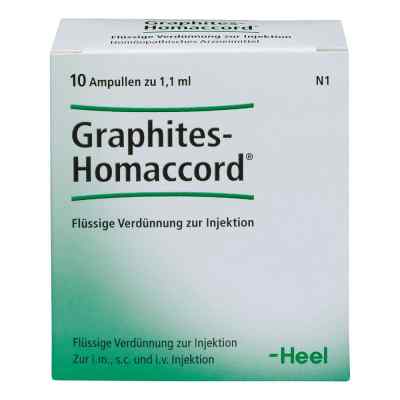 Graphites Homaccord Ampullen 10 stk von Biologische Heilmittel Heel GmbH PZN 00431680