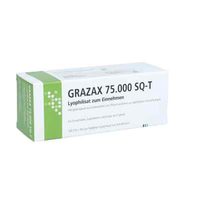 Grazax 75.000 Sq-t Lyo-tabletten 100 stk von EurimPharm Arzneimittel GmbH PZN 10833184