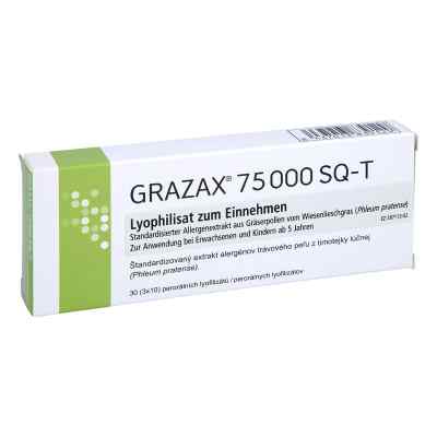 Grazax 75.000 Sq-t Lyo-tabletten 30 stk von EurimPharm Arzneimittel GmbH PZN 10833178