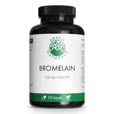 GREEN NATURALS Bromelain 500 mg vegan 150 stk von Heilpflanzenwohl GmbH PZN 18497627