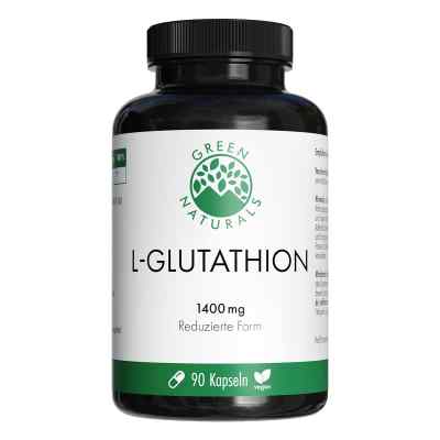 Green Naturals® L-Glutathion 1.400 mg Kapseln vegan 90 stk von Heilpflanzenwohl GmbH PZN 20223481