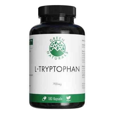 GREEN NATURALS L-Tryptophan 700mg Hochdos.veg.kps. 180 stk von Heilpflanzenwohl GmbH PZN 18905641