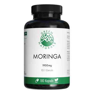 Green Naturals® Moringa 1.950 mg hochdosiert Kapseln vegan 180 stk von Heilpflanzenwohl GmbH PZN 19973923