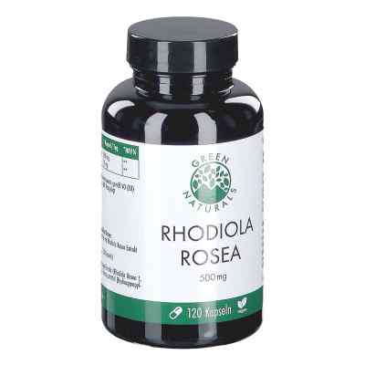 GREEN NATURALS Rhodiola Rosea 500 mg hochdosiert  120 stk von Heilpflanzenwohl GmbH PZN 18099200