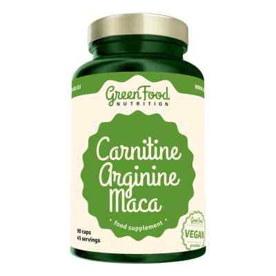 GreenFood Nutrition Carnitin + Arginin + Maca Kapseln 90 stk von  PZN 08106506