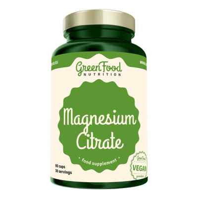 GreenFood Nutrition Magnesium Citrate Kapseln 90 stk von  PZN 08106563