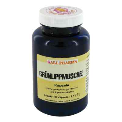 Grünlippmuschel Gph Kapseln 180 stk von Hecht-Pharma GmbH PZN 02841347