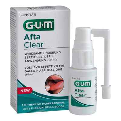 GUM Afta Clear Spray 15 ml von Sunstar Deutschland GmbH PZN 11140224