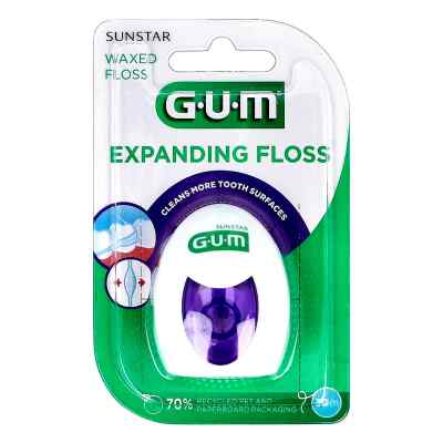 GUM EXPANDING FLOSS leicht gewachst, flauscht, 30 m