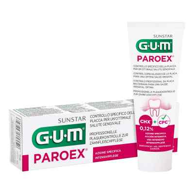 GUM PAROEX Zahngel 0,12% CHX 75 ml von Sunstar Deutschland GmbH PZN 00024012