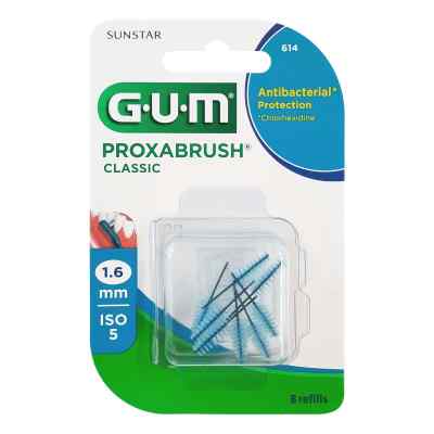 Gum Proxabrush Classic Ersatzbürsten 1,6 Mm 8 stk von Sunstar Deutschland GmbH PZN 11347936