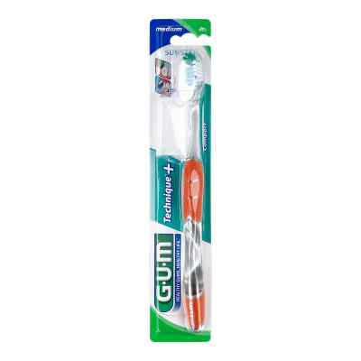 GUM Technique + Zahnbürste kompakt mittel Blister 1 stk von Sunstar Deutschland GmbH PZN 03400349