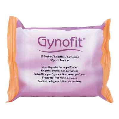 Gynofit Intimpflege-Tücher unparfümiert 25 stk von Tentan Deutschland GmbH PZN 20399547