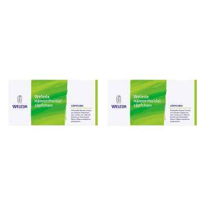 Hämorrhoidal Zäpfchen 2x10 stk von WELEDA AG PZN 08104313