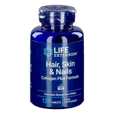 Hair Skin & Nails Collagen Plus Formula Tabletten 120 stk von Vitalized B.V. PZN 19740610