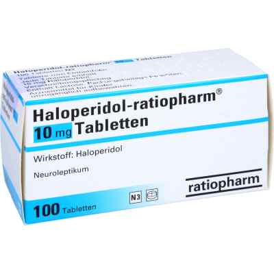 Haloperidol-ratiopharm 10 mg Tabletten 100 stk von ratiopharm GmbH PZN 04334146