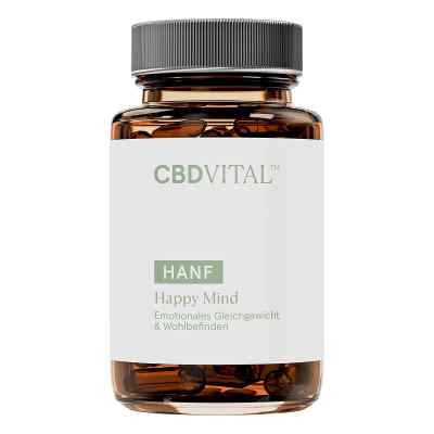 Hanf Happy Mind CBD VITAL 60 stk von Vitrasan GmbH PZN 17258263