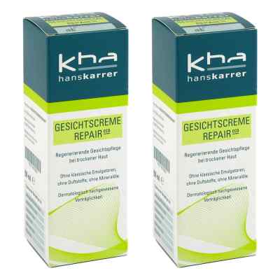 Hans Karrer Gesichtscreme Repair Eco 2x50 ml von Hans Karrer GmbH PZN 08105030