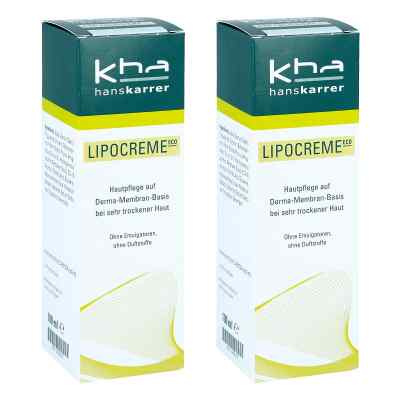 Hans Karrer Lipocreme Eco 2x100 ml von Hans Karrer GmbH PZN 08104046