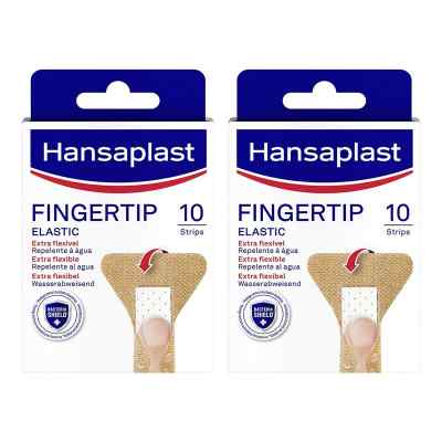Hansaplast Elastic Fingerkuppen Pflasterstrips 2x10 stk von Beiersdorf AG PZN 08104840