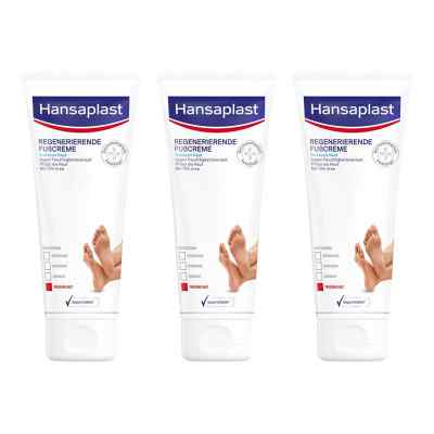 Hansaplast Fußcreme 10% Urea 3x100 ml von Beiersdorf AG PZN 08104833