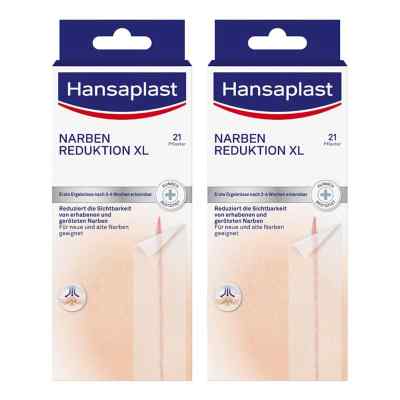 Hansaplast Pflaster zur Behandlung von Narben Xl 2x21 stk von Beiersdorf AG PZN 08104844