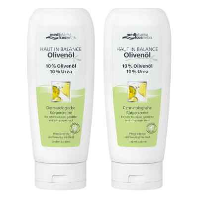 Haut In Balance Olivenöl Körpercreme 10% 2x200 ml von Dr. Theiss Naturwaren GmbH PZN 08104794