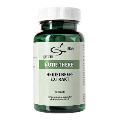 Heidelbeer Extrakt Kapseln 90 stk von 11 A Nutritheke GmbH PZN 07749126
