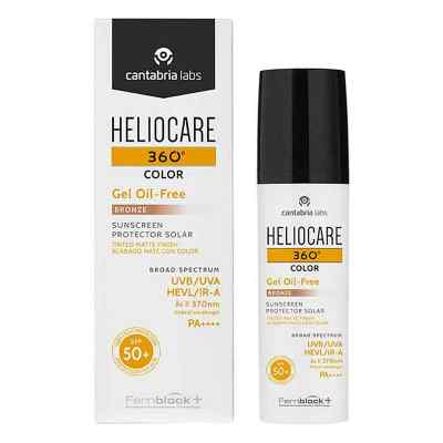 Heliocare 360° Color Gel Oil-free Bronze 50 ml von Derma Enzinger GmbH PZN 13922304