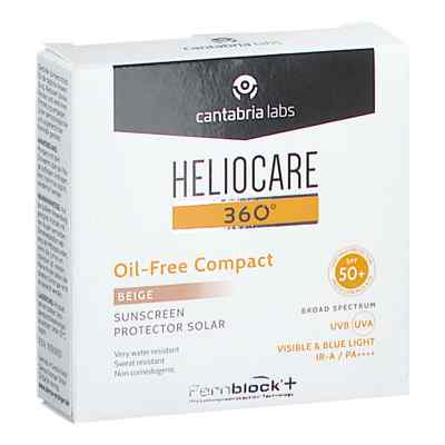 Heliocare 360° Compact Oil-free Beige SPF 50+ 10 g von Derma Enzinger GmbH PZN 19361893