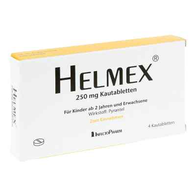 Helmex Kautabletten 4 stk von INFECTOPHARM Arzn.u.Consilium GmbH PZN 03259460