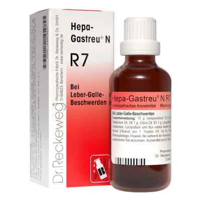 Hepa-Gastreu N R7 Tropfen zum Einnehmen 50 ml von Dr.RECKEWEG & Co. GmbH PZN 04664837