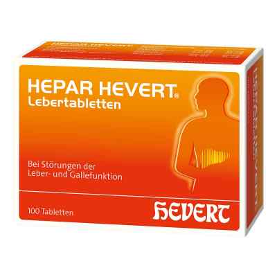 Hepar Hevert Lebertabletten 100 stk von Hevert Arzneimittel GmbH & Co. K PZN 13863263