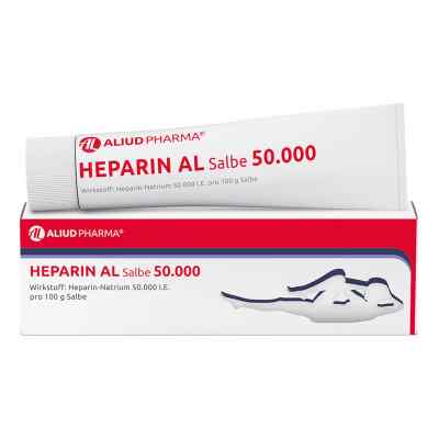 Heparin AL Salbe 50.000 bei Prellungen oder Blutergüssen 40 g von ALIUD Pharma GmbH PZN 04668344