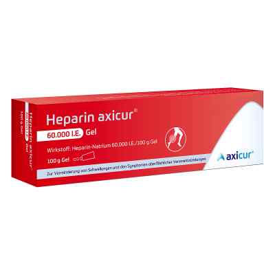 Heparin Axicur 60.000 internationale Einheiten Gel 100 g von axicorp Pharma GmbH PZN 14052265