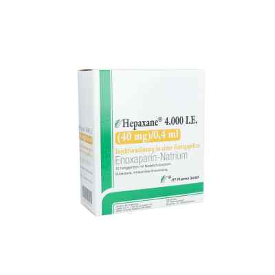 Hepaxane 4.000 I.e. 40 mg/0,4 ml iniecto -lsg.f-spr. 10 stk von ITF Pharma GmbH PZN 14446194