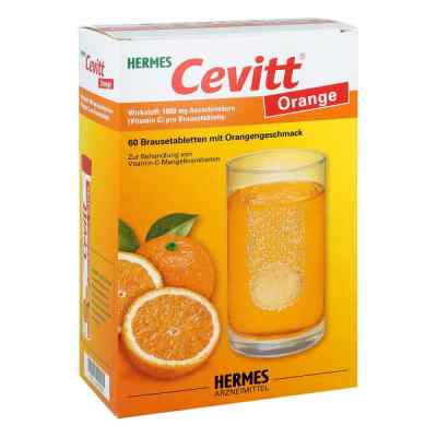 Hermes Cevitt Orange Brausetabletten 60 stk von HERMES Arzneimittel GmbH PZN 04470895