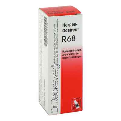 Herpes-Gastreu R68 Tropfen zum Einnehmen 22 ml von Dr.RECKEWEG & Co. GmbH PZN 01374174