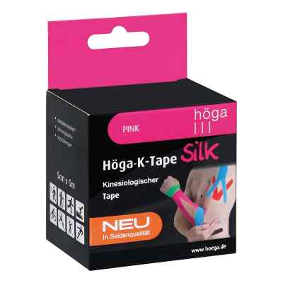 Höga-k-tape Silk 5 cmx5 m pink kinesiolog.Tape 1 stk von HöGA-PHARM G.Höcherl PZN 14136275