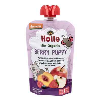 Holle Berry Puppy Apfel & Pfirsich mit Waldbeeren 100 g von Holle baby food AG PZN 15234554