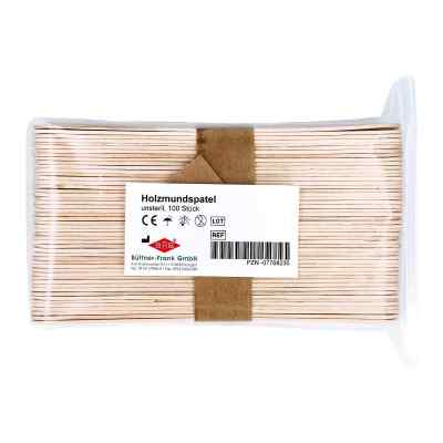 Holzmundspatel 100 stk von Büttner-Frank GmbH PZN 07768230