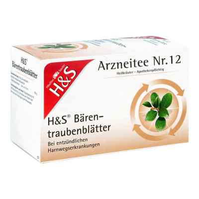 H&S Bärentraubenblätter 20X2.7 g von H&S Tee - Gesellschaft mbH & Co. PZN 02286029