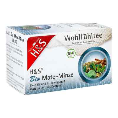 H&s Bio Mate-Minze Filterbeutel 20X1.8 g von H&S Tee - Gesellschaft mbH & Co. PZN 17442564