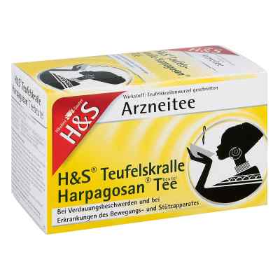 H&S Teufelskralle Harpagosan 20X2.5 g von H&S Tee - Gesellschaft mbH & Co. PZN 10922462