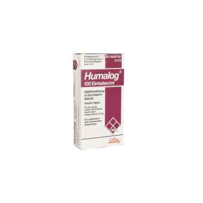 Humalog 100 Einheiten/ml 5X10 ml von LILLY DEUTSCHLAND GmbH PZN 07242491
