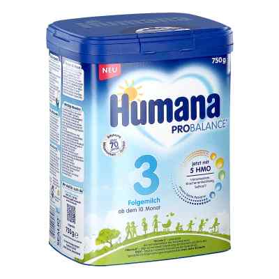 Humana Probalance Folgemilch 3 M.5hmo Pulver 750 g von Humana Vertriebs GmbH PZN 19626400