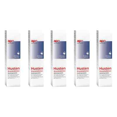 Husten Brausetabletten von apodiscounter  5x20 stk von C. Hedenkamp GmbH & Co. KG PZN 08104199
