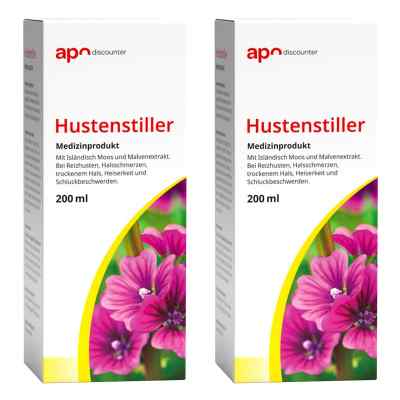 Hustenstiller Sirup 2x200 ml von Viamedi Healthcare GmbH PZN 08102538