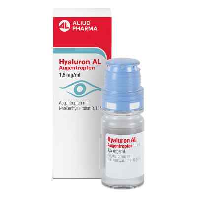 Hyaluron AL Augentropfen 1,5 mg/ml bei trockenen Augen 1X10 ml von ALIUD Pharma GmbH PZN 17844647